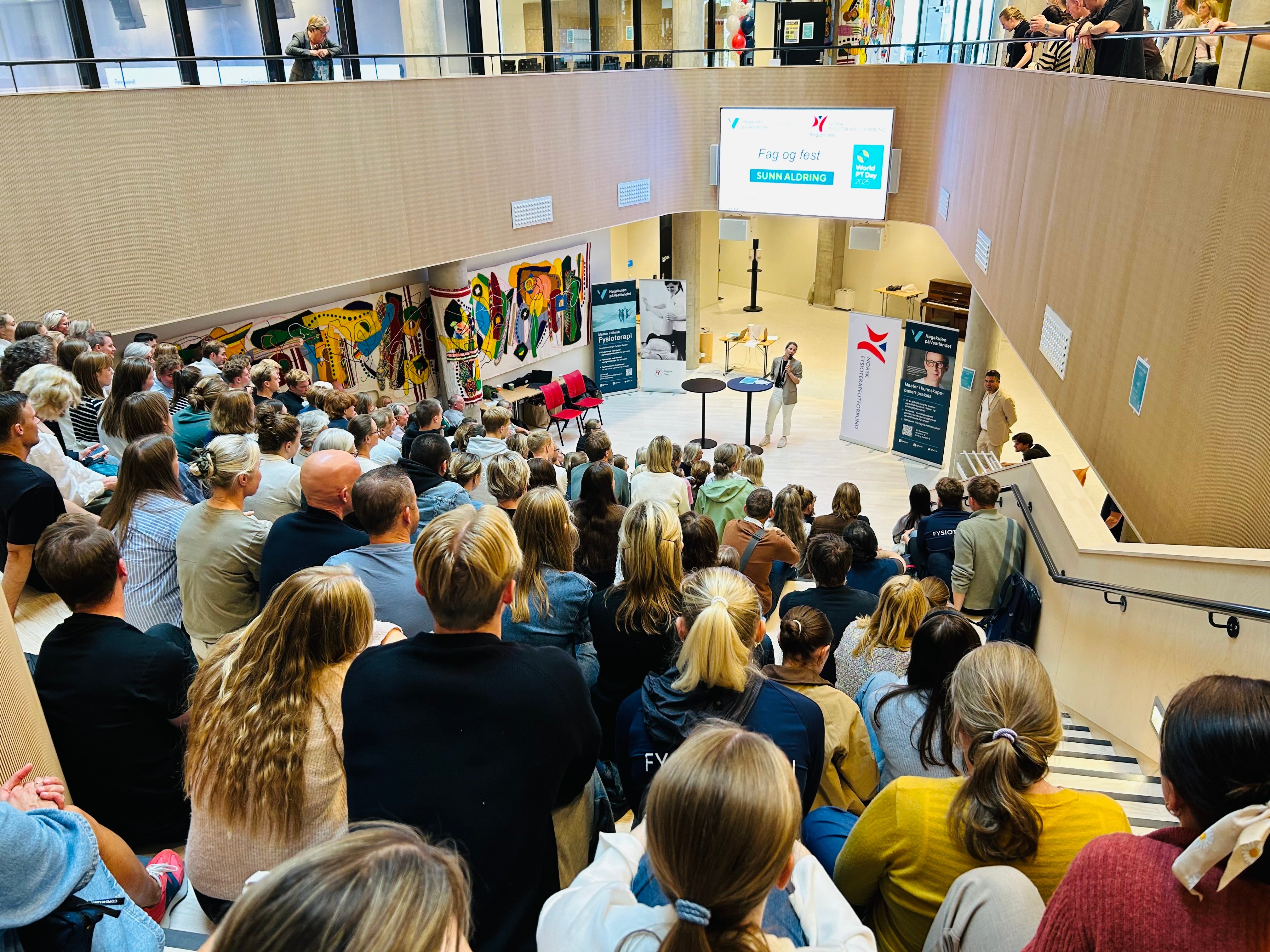 Stinn brakke på Høgskolen i Vestland