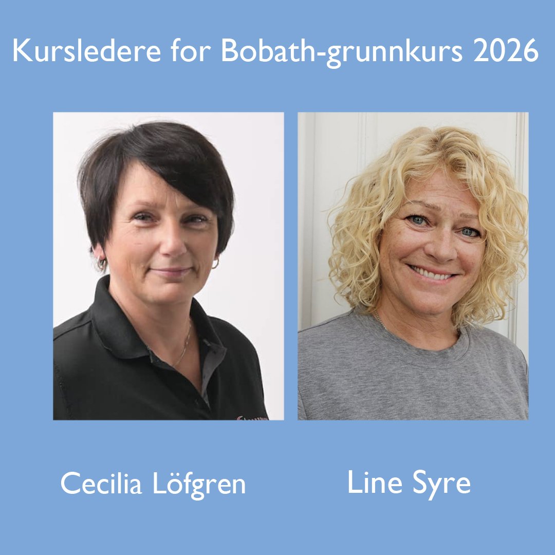 Kursleiarar Cecilia Löfgren og Line Syre GK Bobath 1080x1080