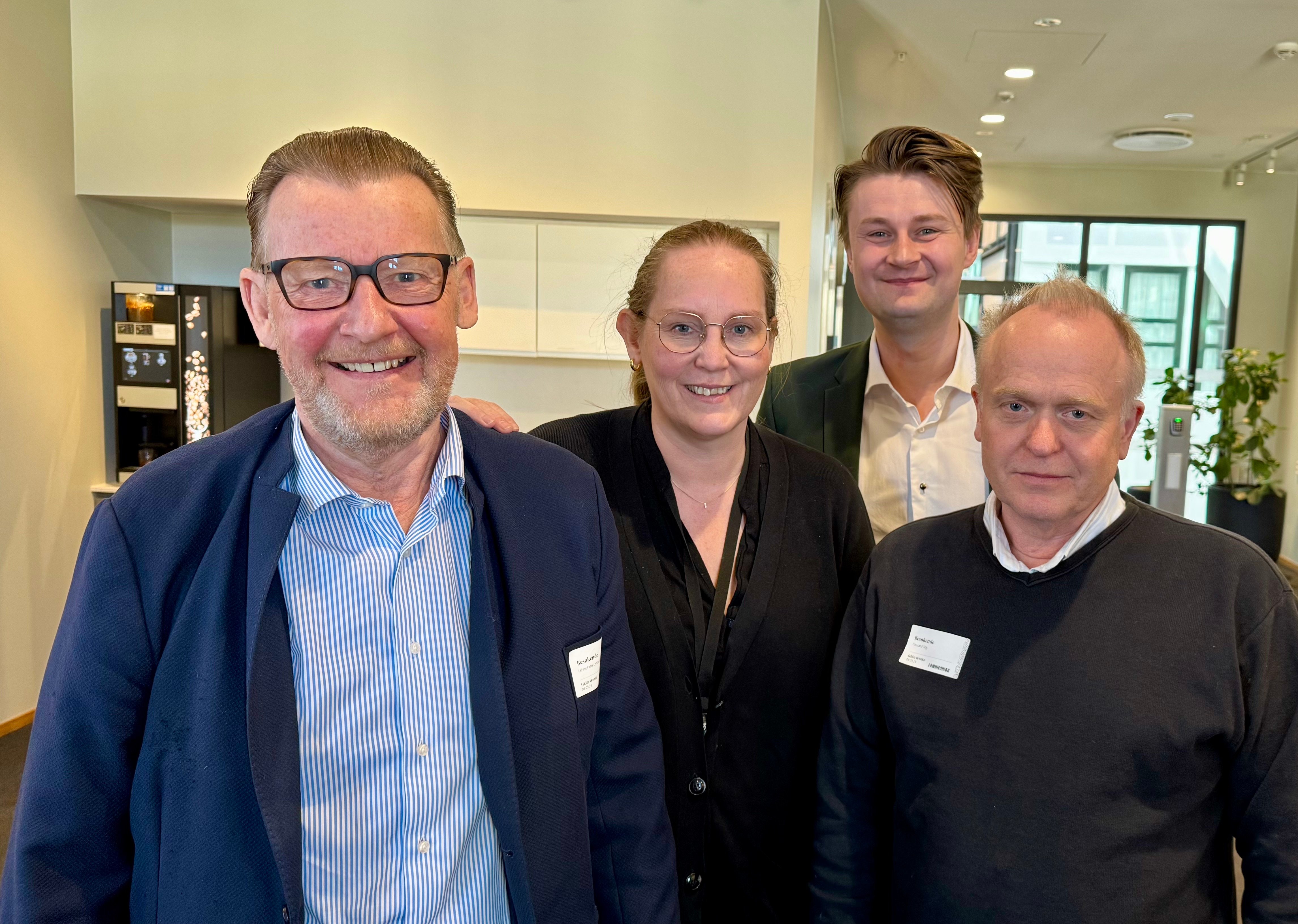 Lehne og Stig med Ap