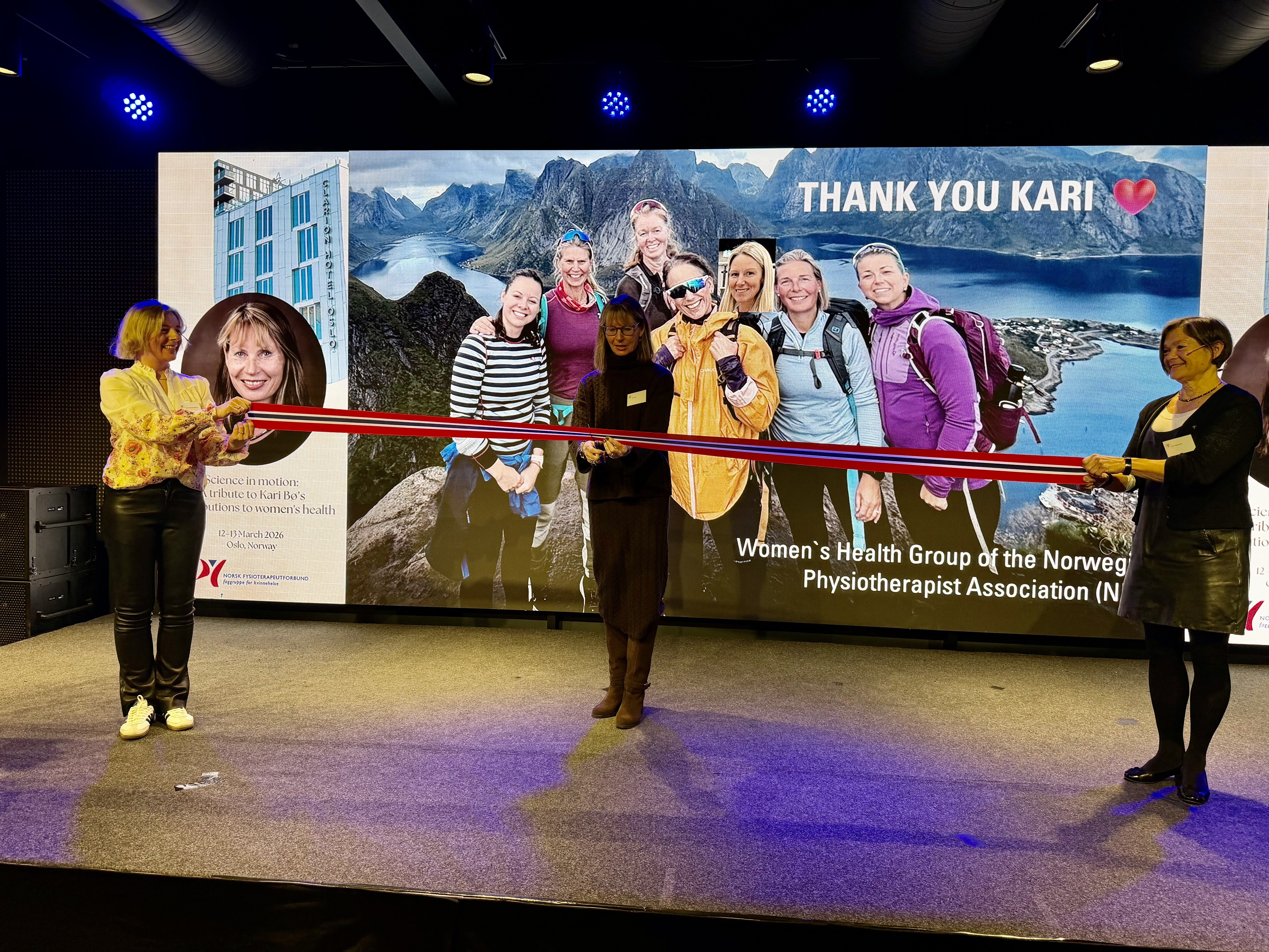 Kari Bø åpner sitt eget arrangement